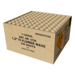 1.2“ Ti Flower Wave 100 shots